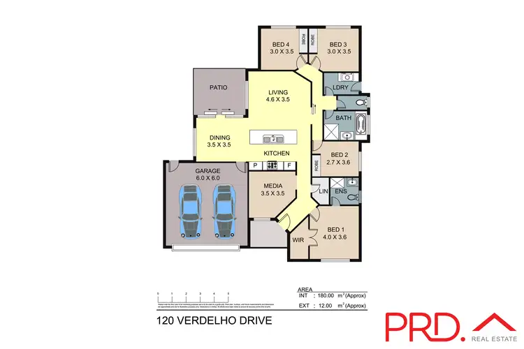 Floorplan of Homely house listing, 120 Verdelho Drive, Tamworth NSW 2340