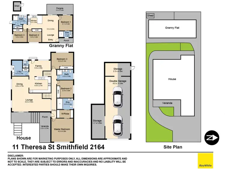 Floorplan of Homely house listing, 11 & 11a Theresa Street, Smithfield NSW 2164