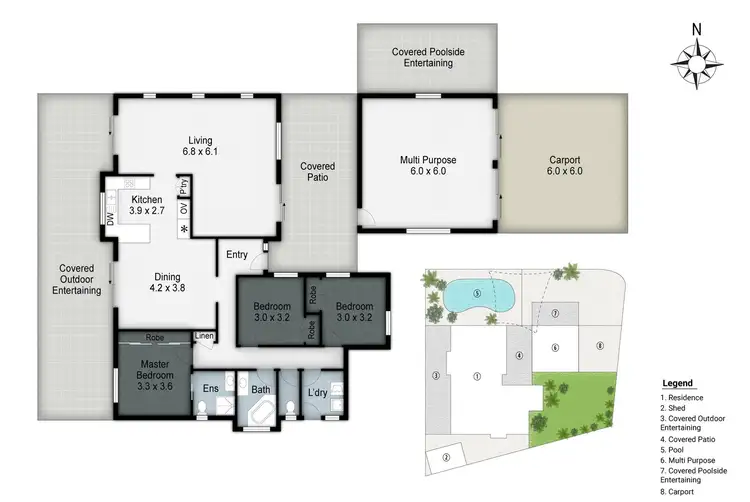 Floorplan of Homely house listing, 1 Longboat Place, Biggera Waters QLD 4216
