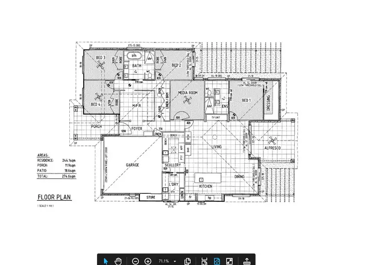Floorplan of Homely house listing, 9 Bonita Court, Urangan QLD 4655