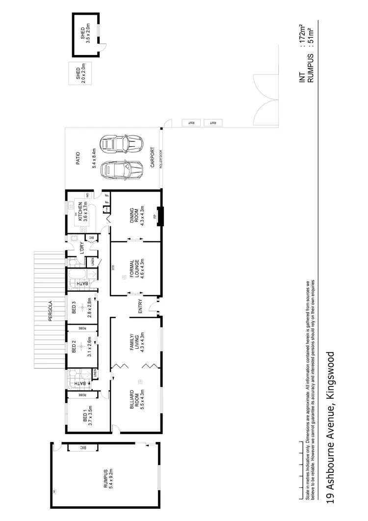 Floorplan of Homely house listing, 19 Ashbourne Avenue, Kingswood SA 5062