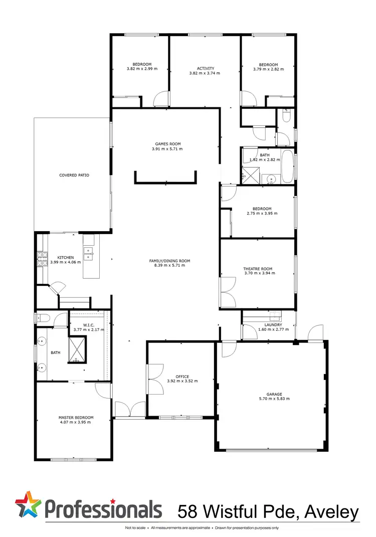 Floorplan of Homely house listing, 58 Wistful Parade, Aveley WA 6069