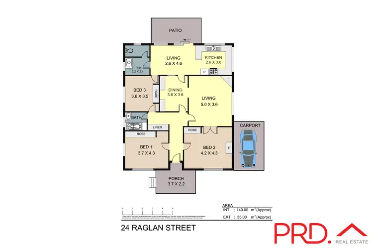 Floorplan of Homely house listing, 24 Raglan Street, Tamworth NSW 2340
