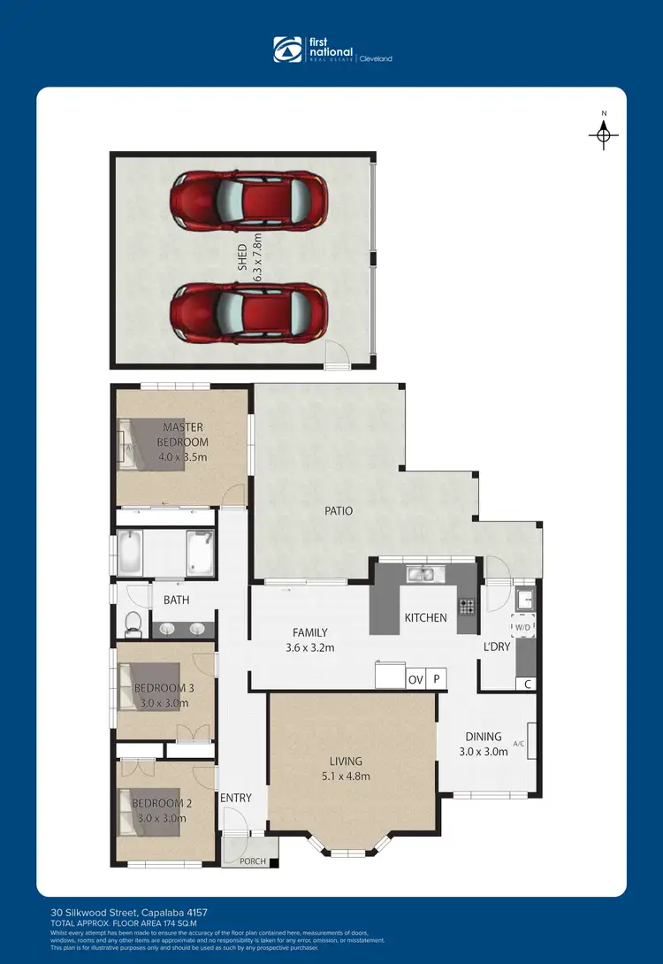 Floorplan of Homely house listing, 30 Silkwood Street, Capalaba QLD 4157