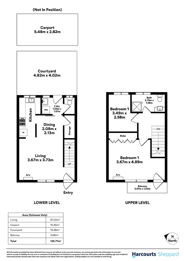 Floorplan of Homely house listing, 12/390-394 Sir Donald Bradman Drive, Brooklyn Park SA 5032