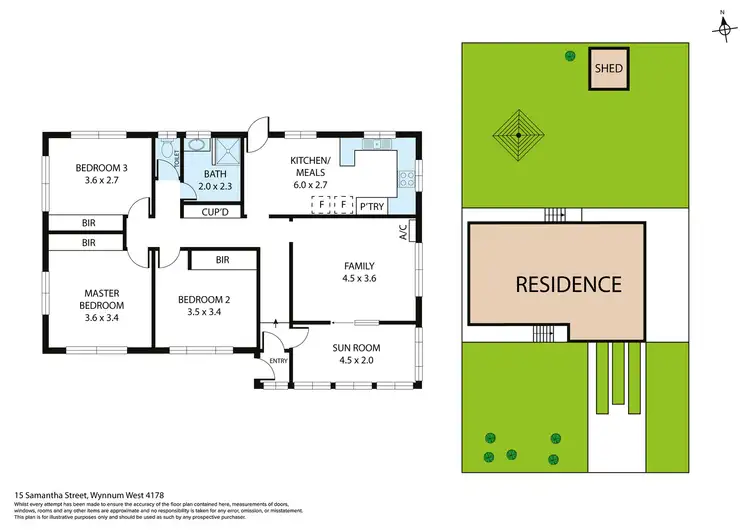 Floorplan of Homely house listing, 15 Samantha Street, Wynnum West QLD 4178