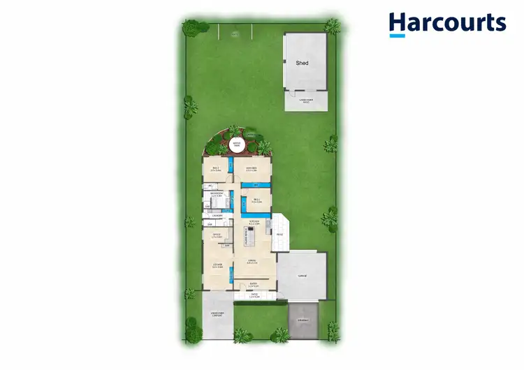 Floorplan of Homely house listing, 61 Meadowlands Road, Racecourse QLD 4740