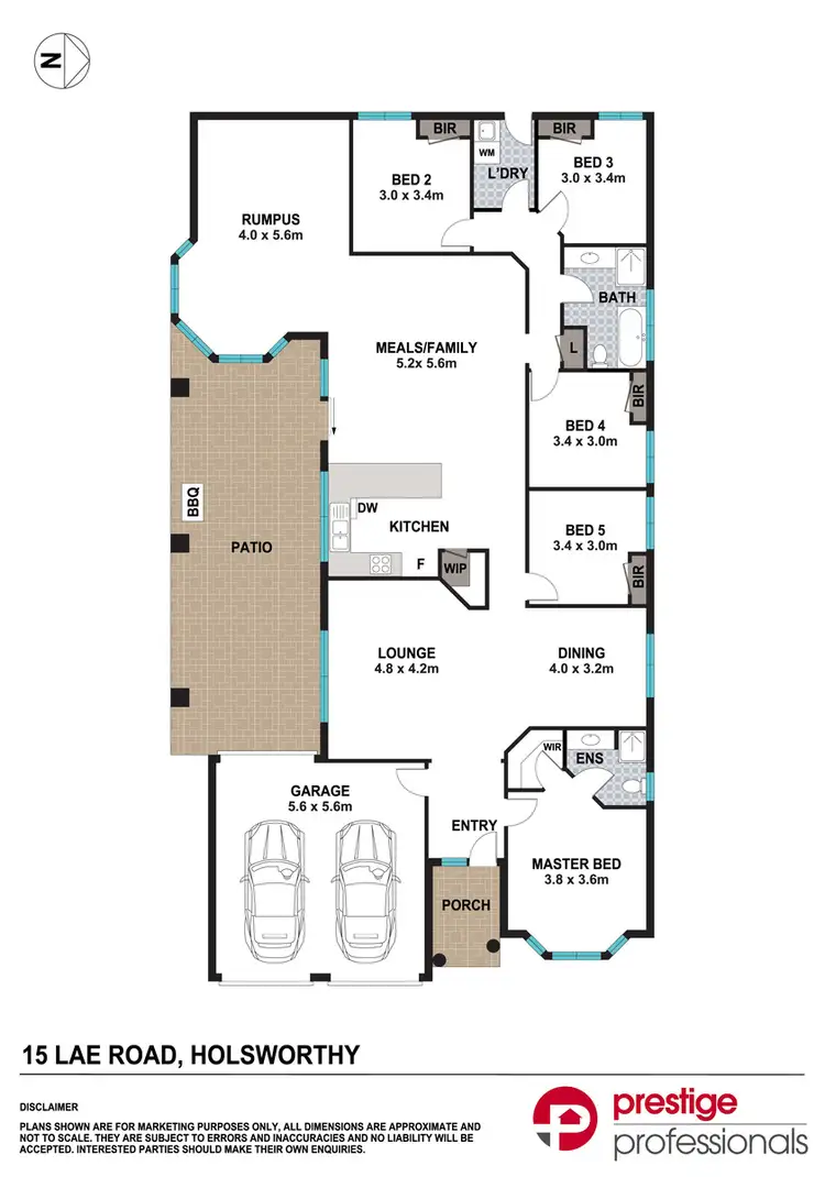 Floorplan of Homely house listing, 15 Lae Road, Holsworthy NSW 2173