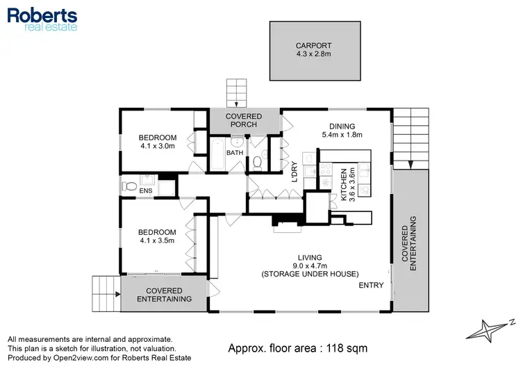 Floorplan of Homely house listing, 1 Harold Street, Coles Bay TAS 7215