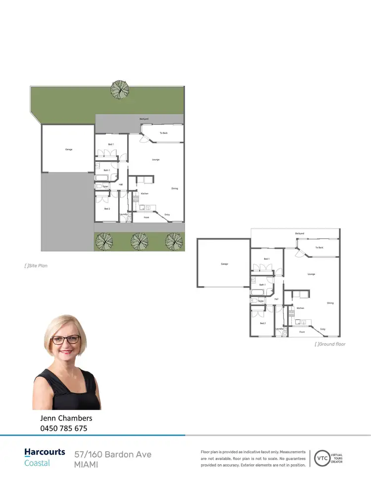 Floorplan of Homely villa listing, 57/160 Bardon Avenue, Miami QLD 4220