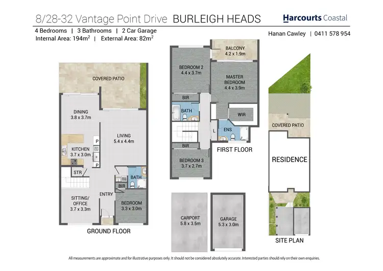 Floorplan of Homely apartment listing, 8/28-32 Vantage Point Drive, Burleigh Heads QLD 4220