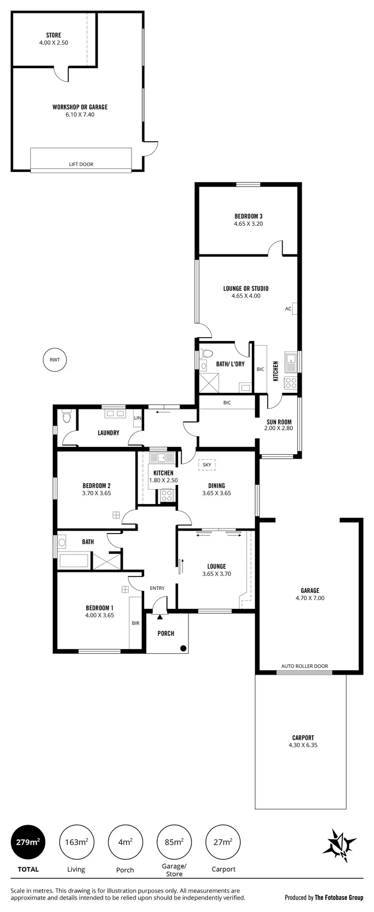 Floorplan of Homely house listing, 10 Magarey Street, Largs North SA 5016