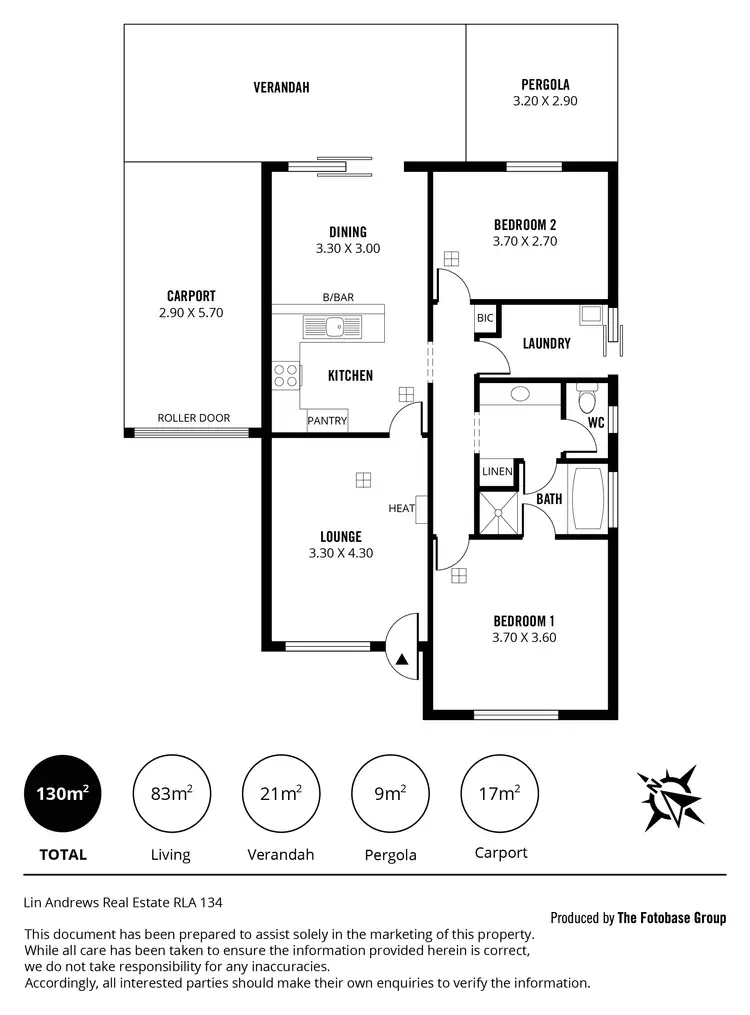 Floorplan of Homely unit listing, 27/70 Kiekebusch Road, Gulfview Heights SA 5096