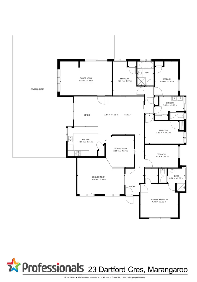 Floorplan of Homely house listing, 23 Dartford Crescent, Marangaroo WA 6064