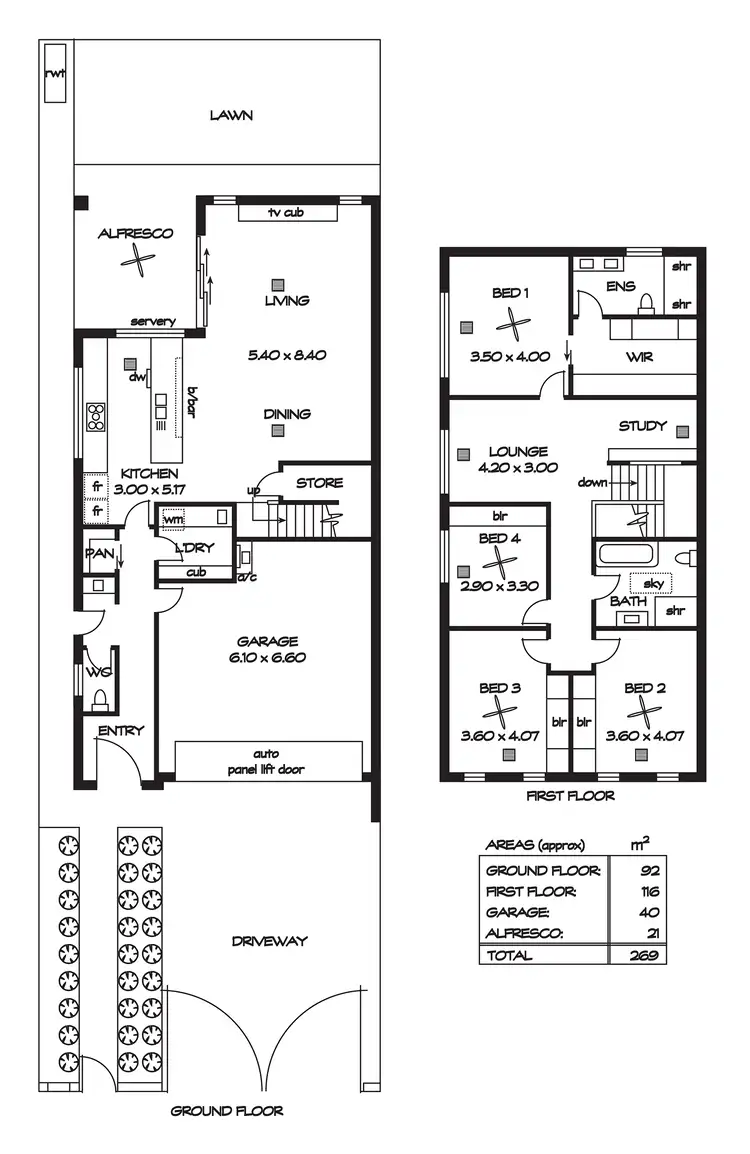 Floorplan of Homely house listing, 13A Rex Avenue, Klemzig SA 5087