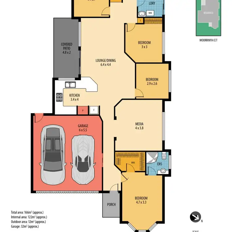 Floorplan of Homely house listing, 19 Moorrinya Circuit, North Lakes QLD 4509