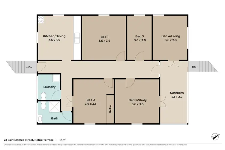 Floorplan of Homely house listing, 23 Saint James Street, Petrie Terrace QLD 4000