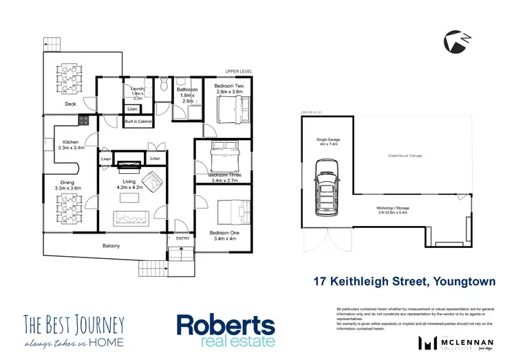 Floorplan of Homely house listing, 17 Keithleigh Street, Youngtown TAS 7249