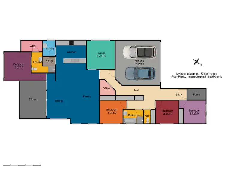 Floorplan of Homely house listing, 4 Tilston Way, Orange NSW 2800