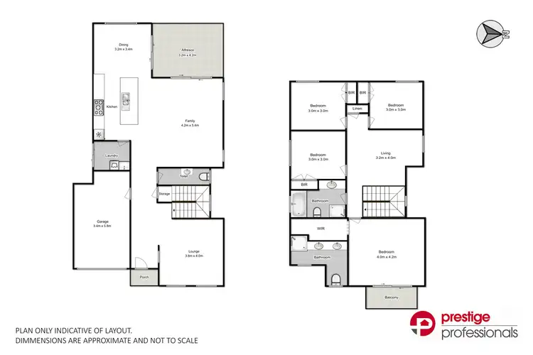 Floorplan of Homely house listing, 6 The Parkway, Moorebank NSW 2170