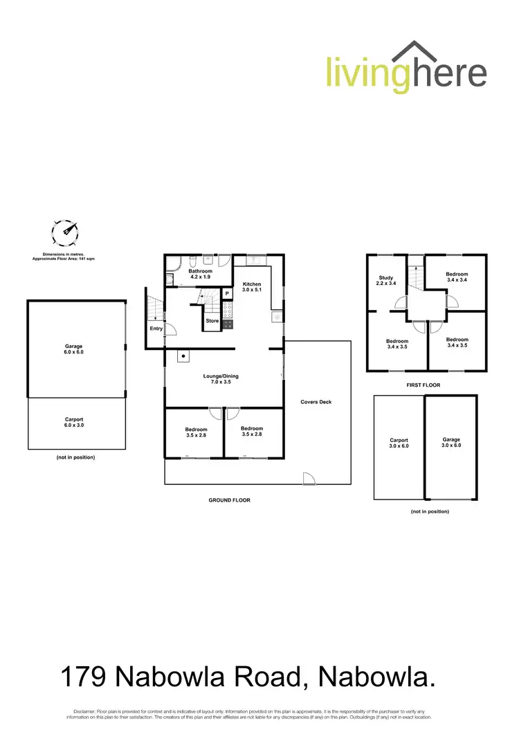 Floorplan of Homely house listing, 179 Nabowla Road, Nabowla TAS 7260