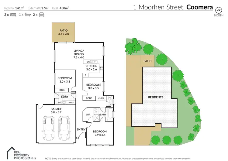 Floorplan of Homely house listing, 3/1 Moorhen Street, Coomera QLD 4209