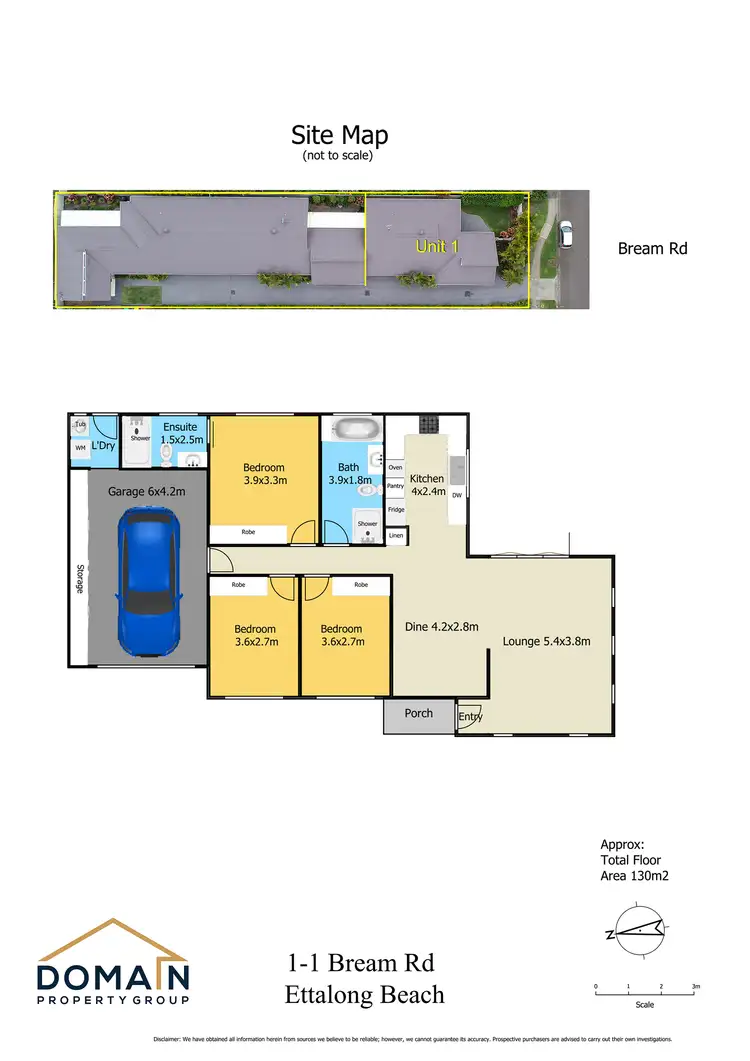 Floorplan of Homely house listing, 1/1 Bream Road, Ettalong Beach NSW 2257