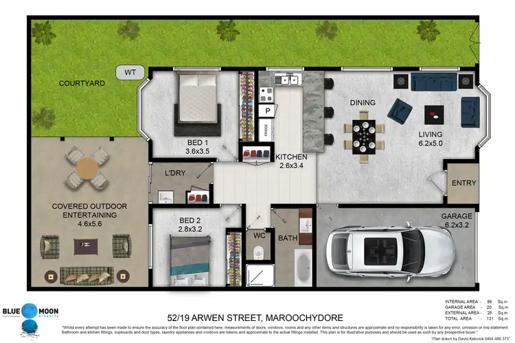 Floorplan of Homely unit listing, 52/19 Arwen Street, Maroochydore QLD 4558