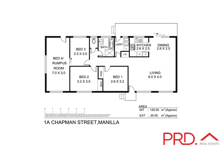 Floorplan of Homely house listing, 1A Chapman Street, Manilla NSW 2346