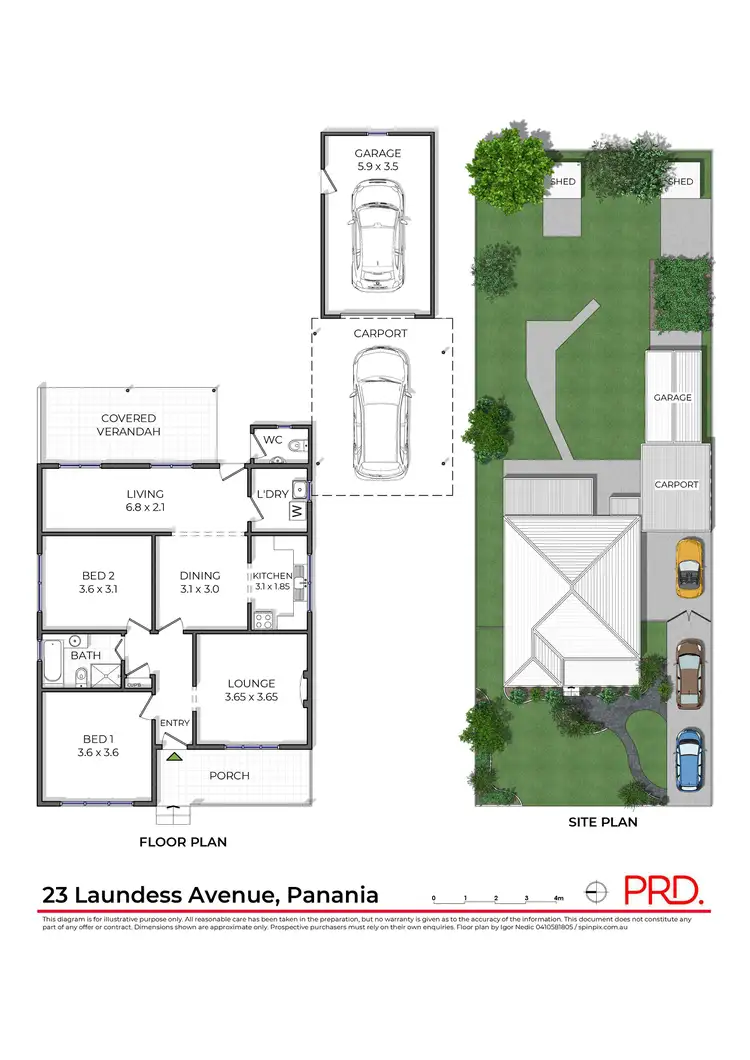 Floorplan of Homely house listing, 23 Laundess Avenue, Panania NSW 2213
