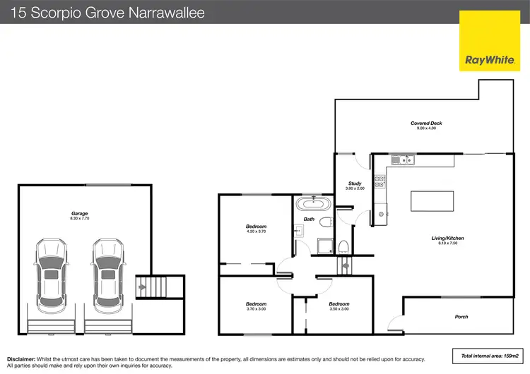 Floorplan of Homely house listing, 15 Scorpio Grove, Narrawallee NSW 2539