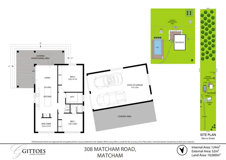 Floorplan of Homely rural property listing, 308 Matcham Road, Matcham NSW 2250