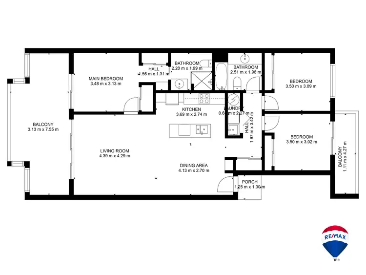 Floorplan of Homely unit listing, 31/1804 Captain Cook Highway, Clifton Beach QLD 4879
