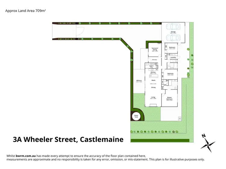 Floorplan of Homely house listing, 3A Wheeler Street, Castlemaine VIC 3450
