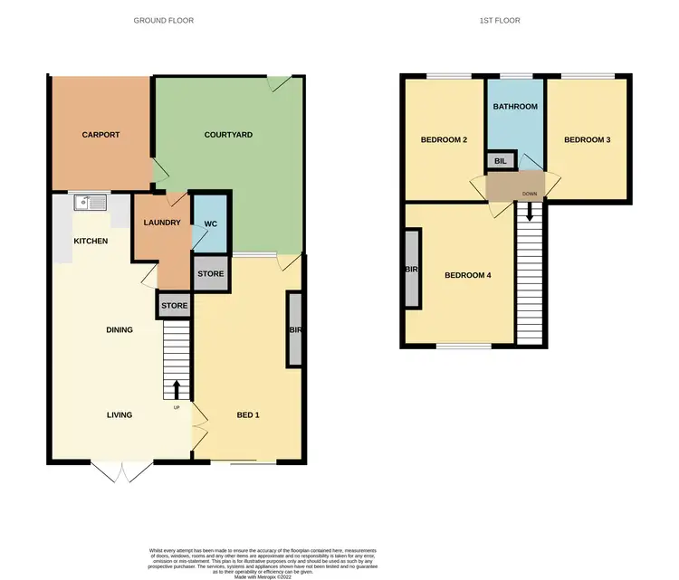 Floorplan of Homely house listing, 2/24 Melinga Court, Karawara WA 6152