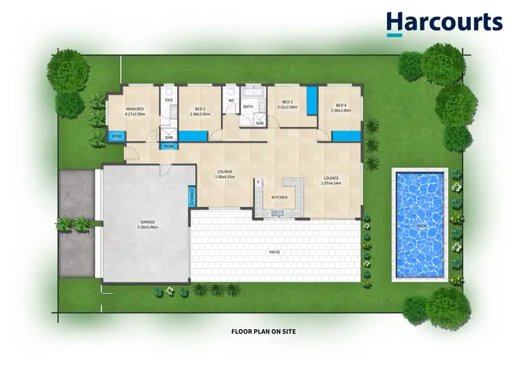Floorplan of Homely house listing, 32 Stuart Hindle Drive, Mount Pleasant QLD 4740