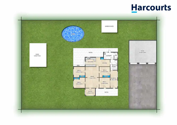 Floorplan of Homely house listing, 70 Crouchs Road, Rosella QLD 4740