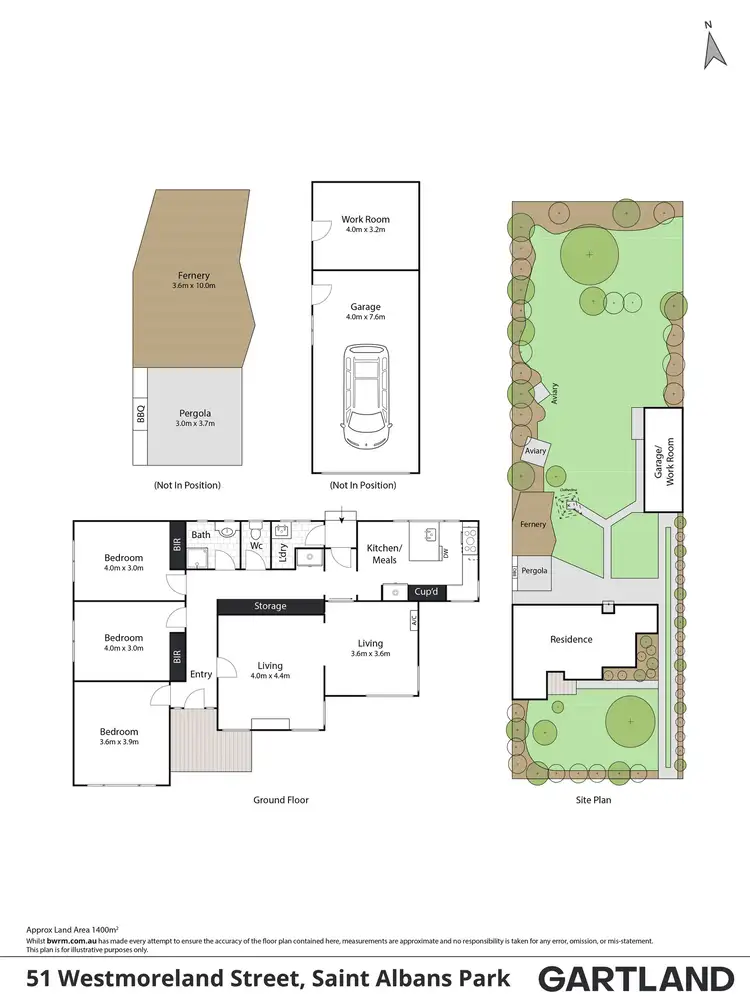 Floorplan of Homely house listing, 51 Westmoreland Street, St Albans Park VIC 3219