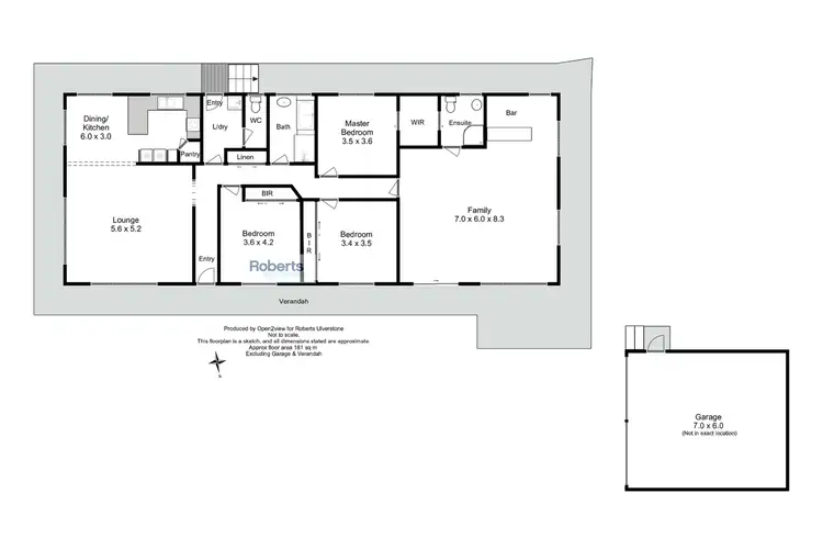 Floorplan of Homely house listing, 14 Amy Street, West Ulverstone TAS 7315