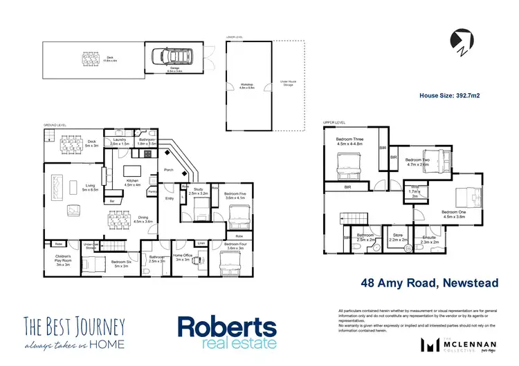Floorplan of Homely house listing, 48 Amy Road, Newstead TAS 7250