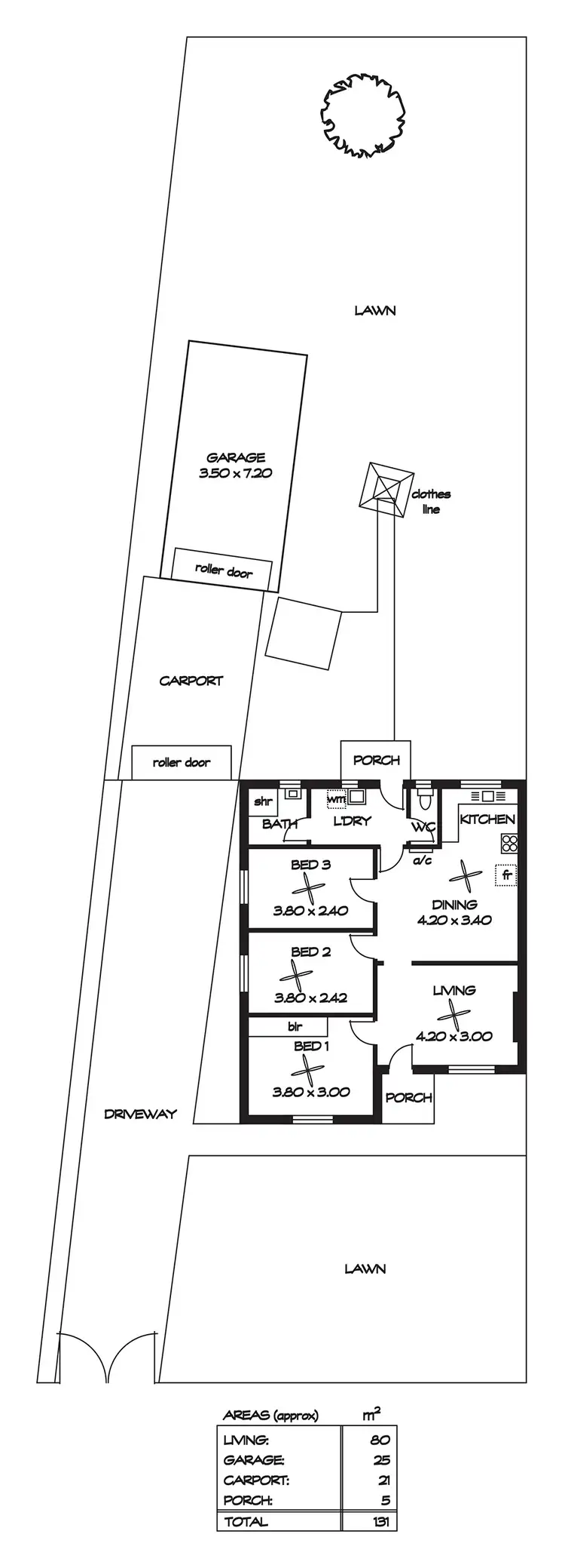 Floorplan of Homely house listing, 160 Sampson Road, Elizabeth Grove SA 5112