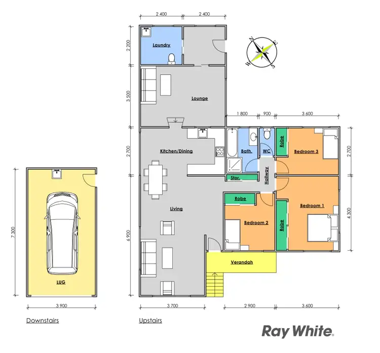 Floorplan of Homely house listing, 1/22 River Street, Cundletown NSW 2430