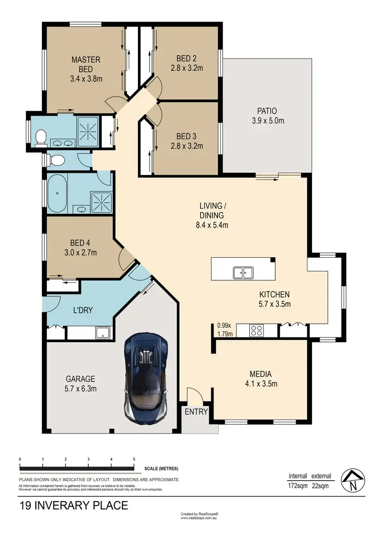 Floorplan of Homely house listing, 19 Inverary Place, Upper Kedron QLD 4055