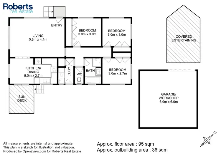 Floorplan of Homely house listing, 7 Oyster Bay Court, Coles Bay TAS 7215