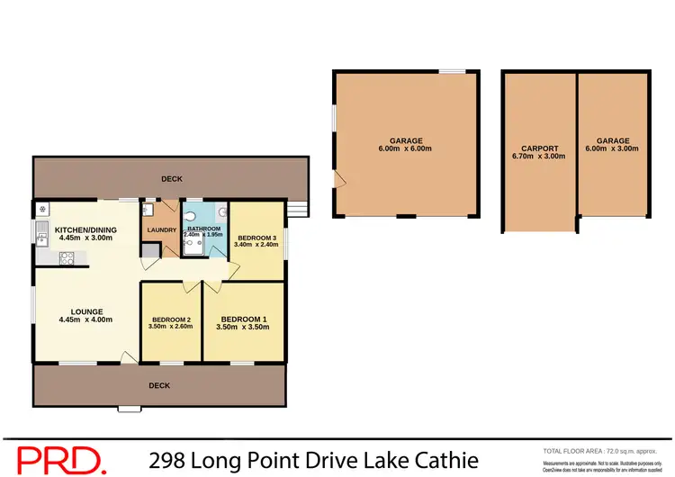Floorplan of Homely rural property listing, 298 Long Point Drive, Lake Cathie NSW 2445