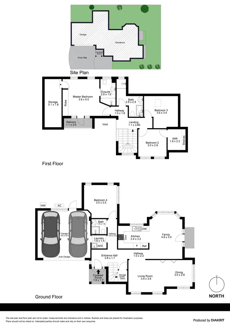 Floorplan of Homely townhouse listing, 2/1 Neringah Avenue, Wahroonga NSW 2076
