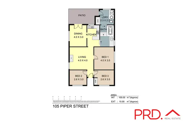 Floorplan of Homely house listing, 105 Piper Street, Tamworth NSW 2340