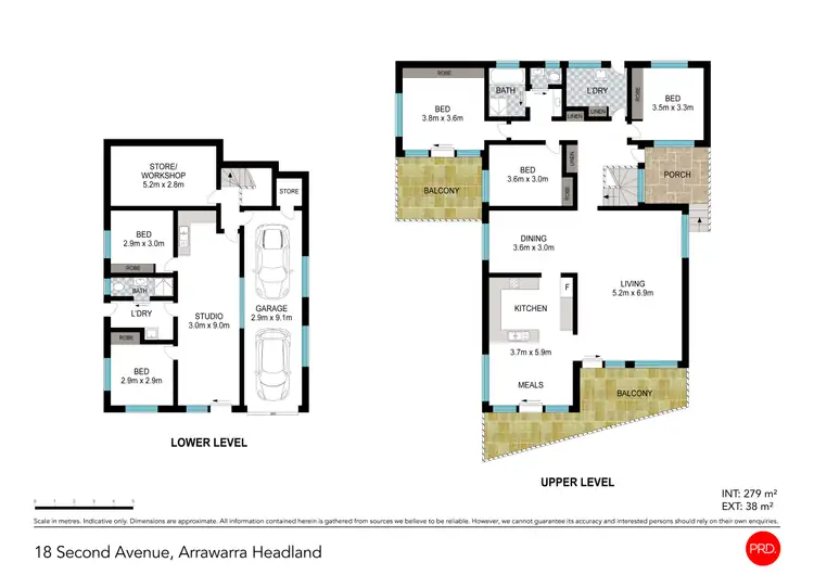 Floorplan of Homely house listing, 18 Second Avenue, Arrawarra Headland NSW 2456