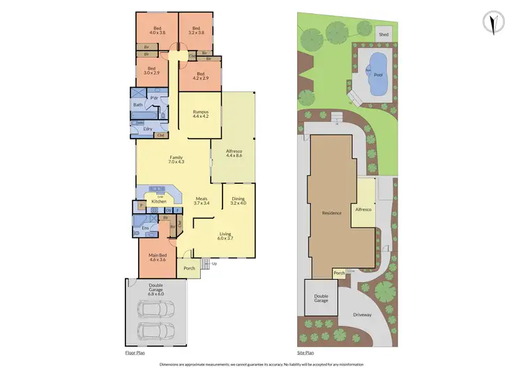 Floorplan of Homely house listing, 101 Murrindal Drive, Rowville VIC 3178