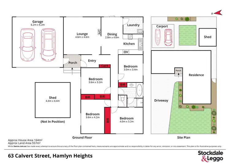 Floorplan of Homely house listing, 63 Calvert Street, Hamlyn Heights VIC 3215
